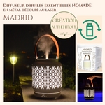 Diffuseur Nomade Lanterne MADRID