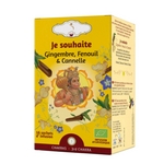 Tisane Bio JE SOUHAITE<br />Gamme Chakra