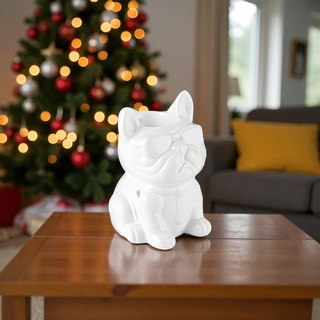 Brûle parfum Série Céramy<br />Boubou Blanc