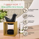 Brûle parfum Série Naturéa - Birdy Noir