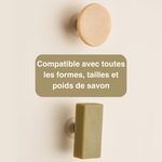 Porte-savon magnétique sans perçage