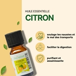 Huiles Essentielles Citron - 10 ml