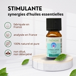 Synergie d'huiles essentielles Stimulante - 10 ml