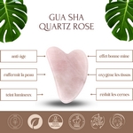 Kit Masque Yeux ThermoConfort et GuaSha Quartz Rose + Housse