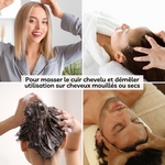 Brosse en fleur 9 points à Cuir Chevelu