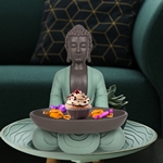 Statue Bodhi avec Plat SBM6