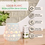 Brûle parfum LOOB Blanc