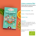 Tisane Bio LIBRE COMME L´AIR<br />Gamme Éléments