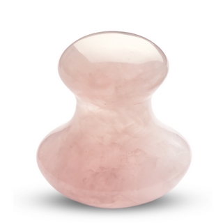 1 Champi GuaSha en Quartz rose