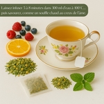 Tisane Bio LE SILENCE VOUS ENTOURE<br />Gamme Éléments