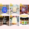 10 Diffuseurs par Chaleur Douce + 1 Modèle Expo Et 4 Huiles Essentielles