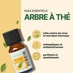 Huiles Essentielles Arbre à Thé - 10 ml