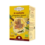 Tisane Bio JE SOUHAITE<br />Gamme Chakra