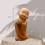 Statue Bébé Bonze avec Chapelet - SM-23Q7