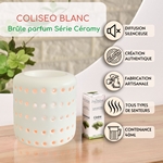 Brûle parfum COLISEO Blanc