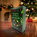 Calendrier de l’Avent 24 Tisanes Bio<br />plante, fruit et épice 100% naturelles