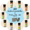10 Huiles Essentielles + 1 Trousse Offerte