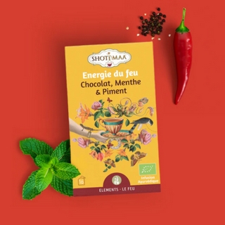 Tisane Bio ÉNERGIE DU FEU<br />Gamme Éléments
