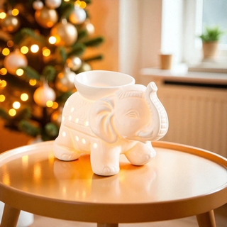 Brûle parfum Série Céramy - Tandor Blanc