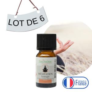 Lot de 6 Synergies Meditation